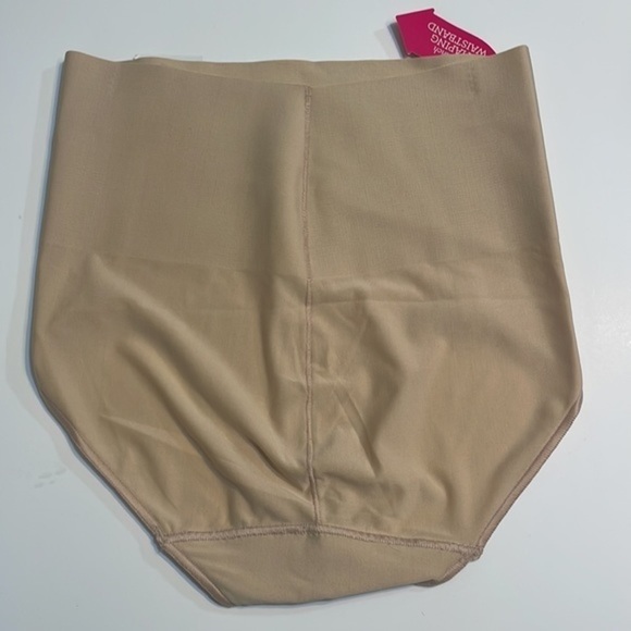 Maidenform shape wear style DM0051 beige tan shaping waistband NWT Sz Med - Picture 6 of 6
